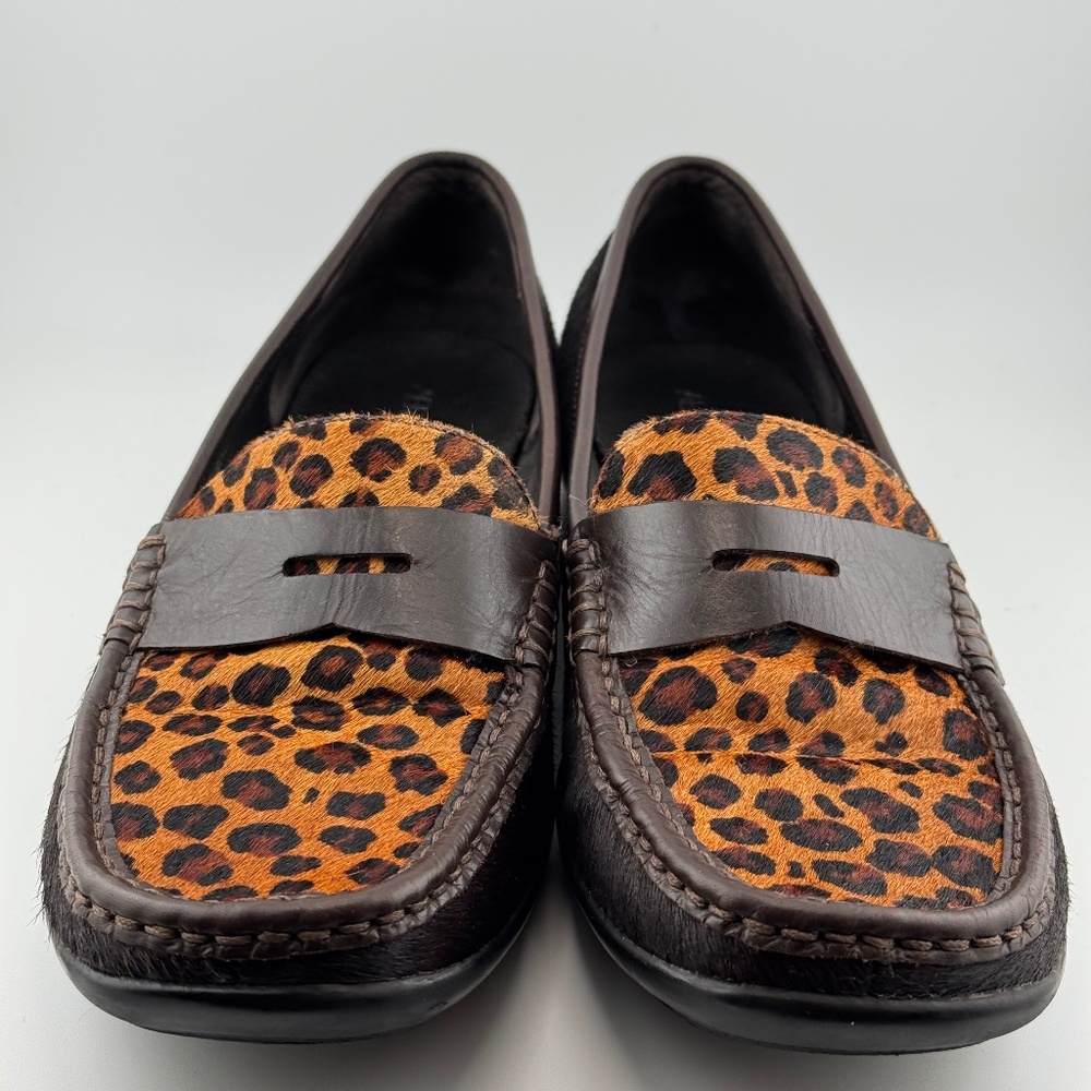 Leopard Print Loafers